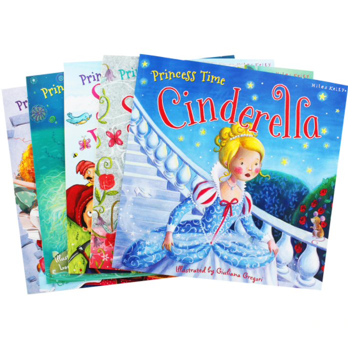 Princess Time Collection (5 Books with Tote Bag)