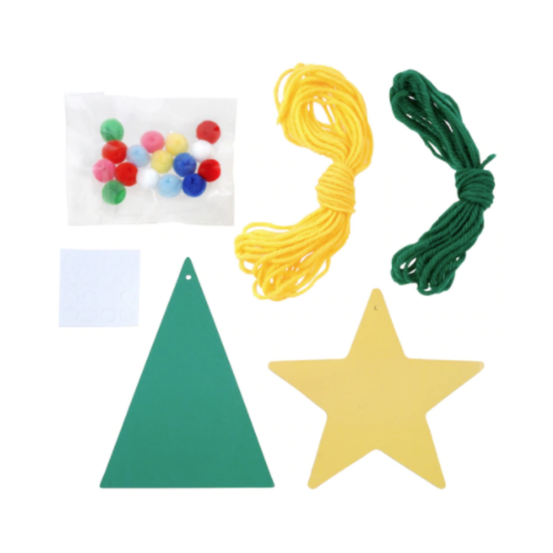 Star & Tree Yarn Wrap Craft Kit by Creatology™