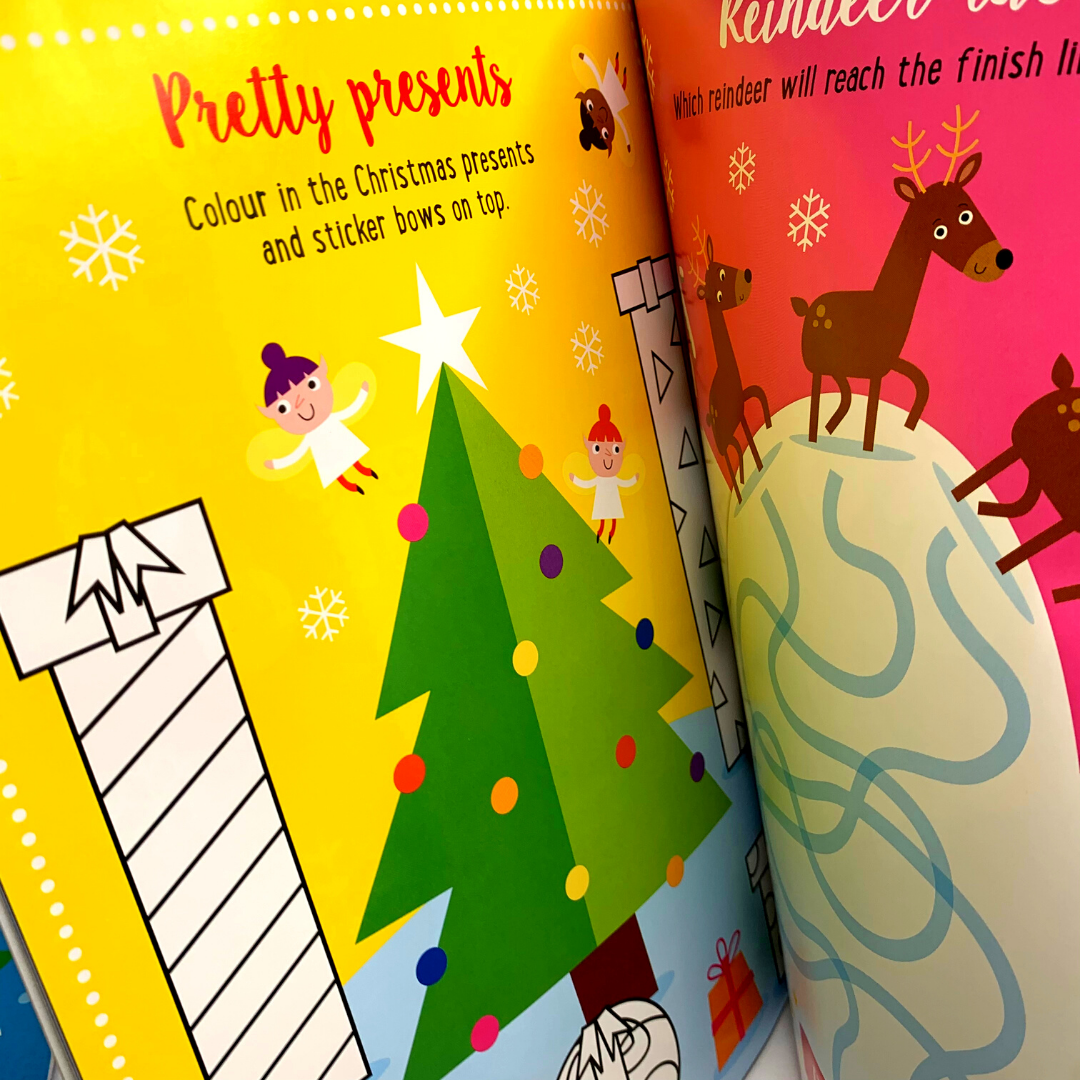 Christmas Sticker Activity Book (with more than 200 stickers!)