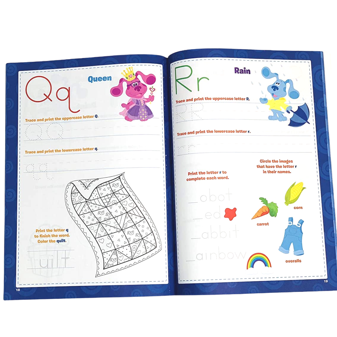 Blue's Clues & You! Alphabet Pre-K Workbook