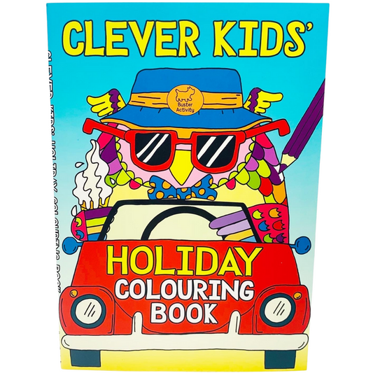 Clever Kids' Holiday Colouring Book