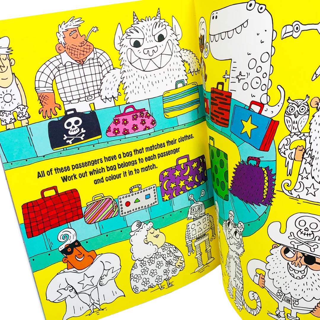 Clever Kids' Holiday Colouring Book