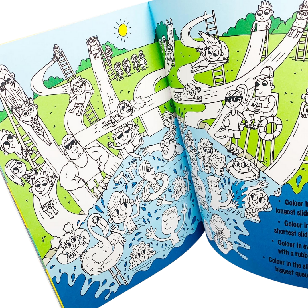 Clever Kids' Holiday Colouring Book