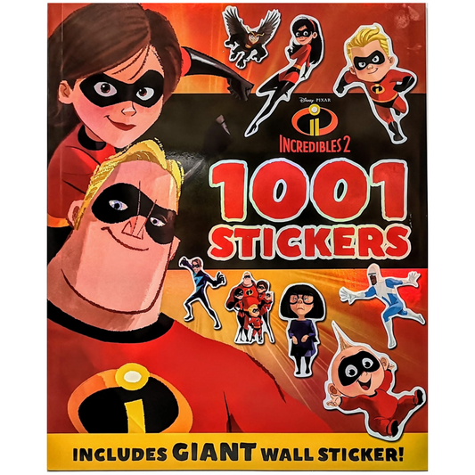 1001 Stickers: The Incredibles 2