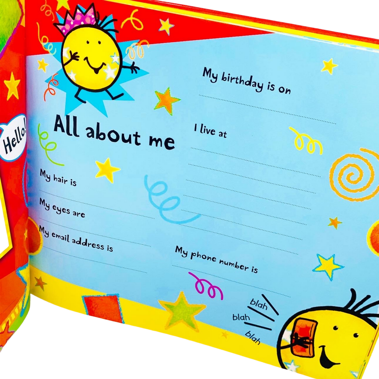 All About Me: Activity and Memory Box