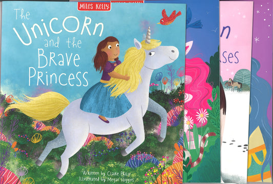 Unicorn Stories Collection with Durable Pink Slip Case (4 Books)