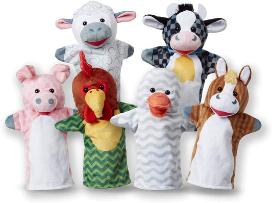 Melissa and Doug: Barn Buddies Hand Puppets