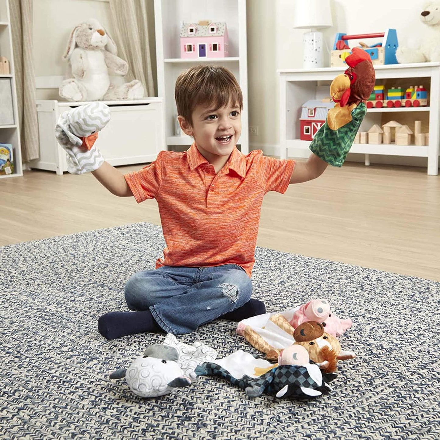 Melissa and Doug: Barn Buddies Hand Puppets