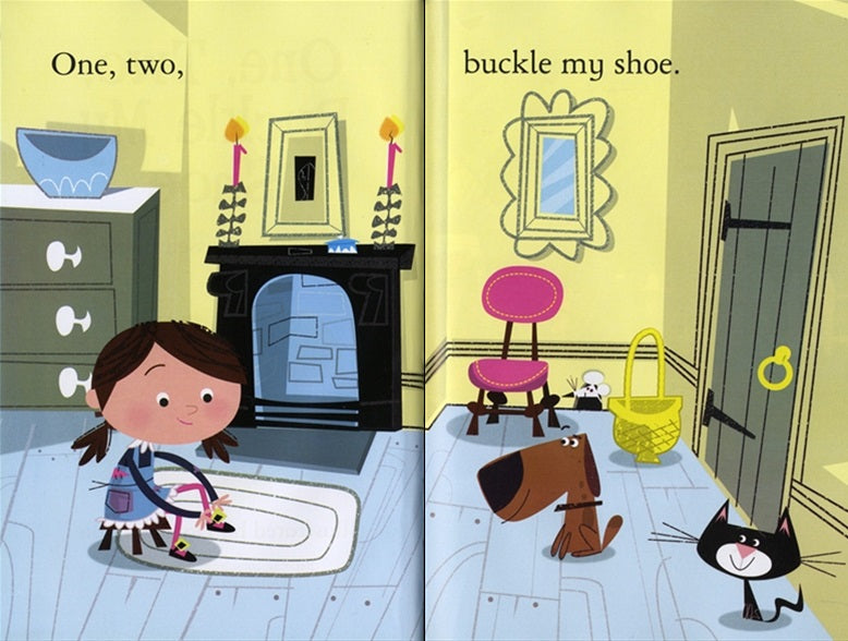 Usborne First Reading: One, Two, Buckle My Shoe (Level 2)