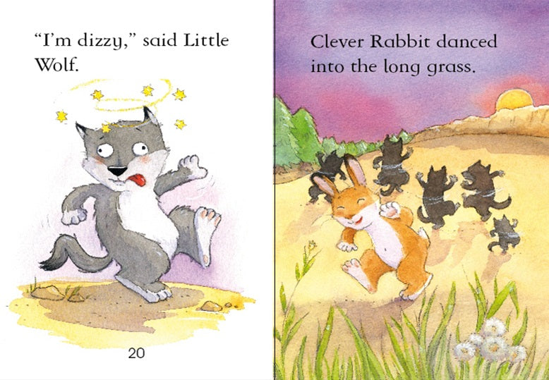 Usborne First Reading: Clever Rabbit and the Wolves (Level 2)