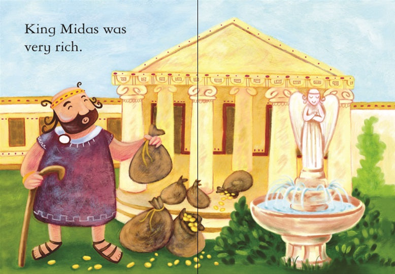 Usborne First Reading: King Midas and the Gold (Level 1)