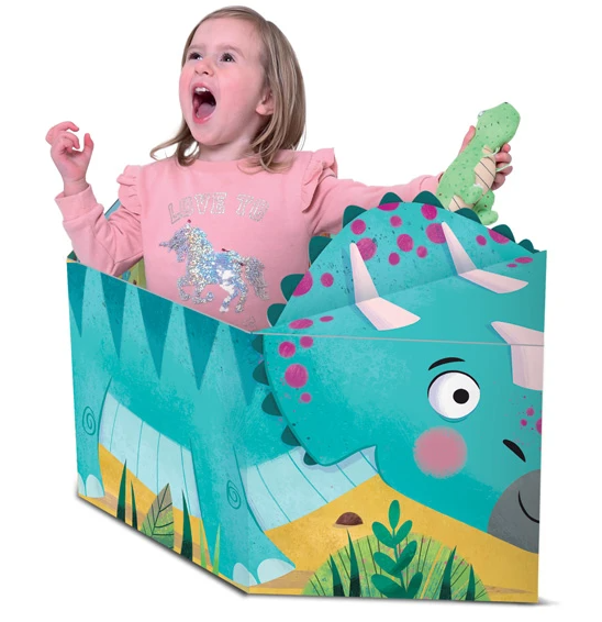 Book Convertible: Read & Play! Dinosaur