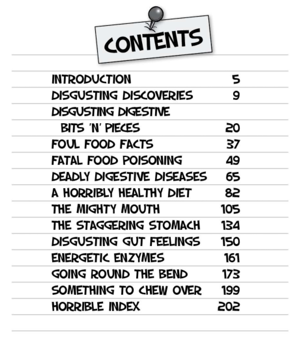 Horrible Science: Disgusting Digestion