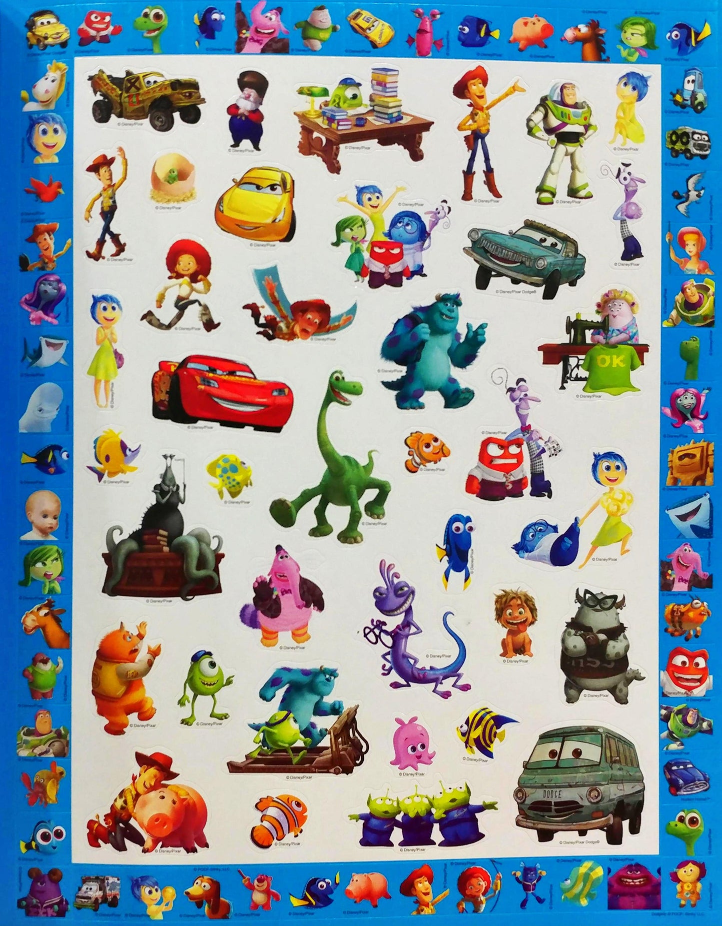 1001 Stickers: Disney Pixar