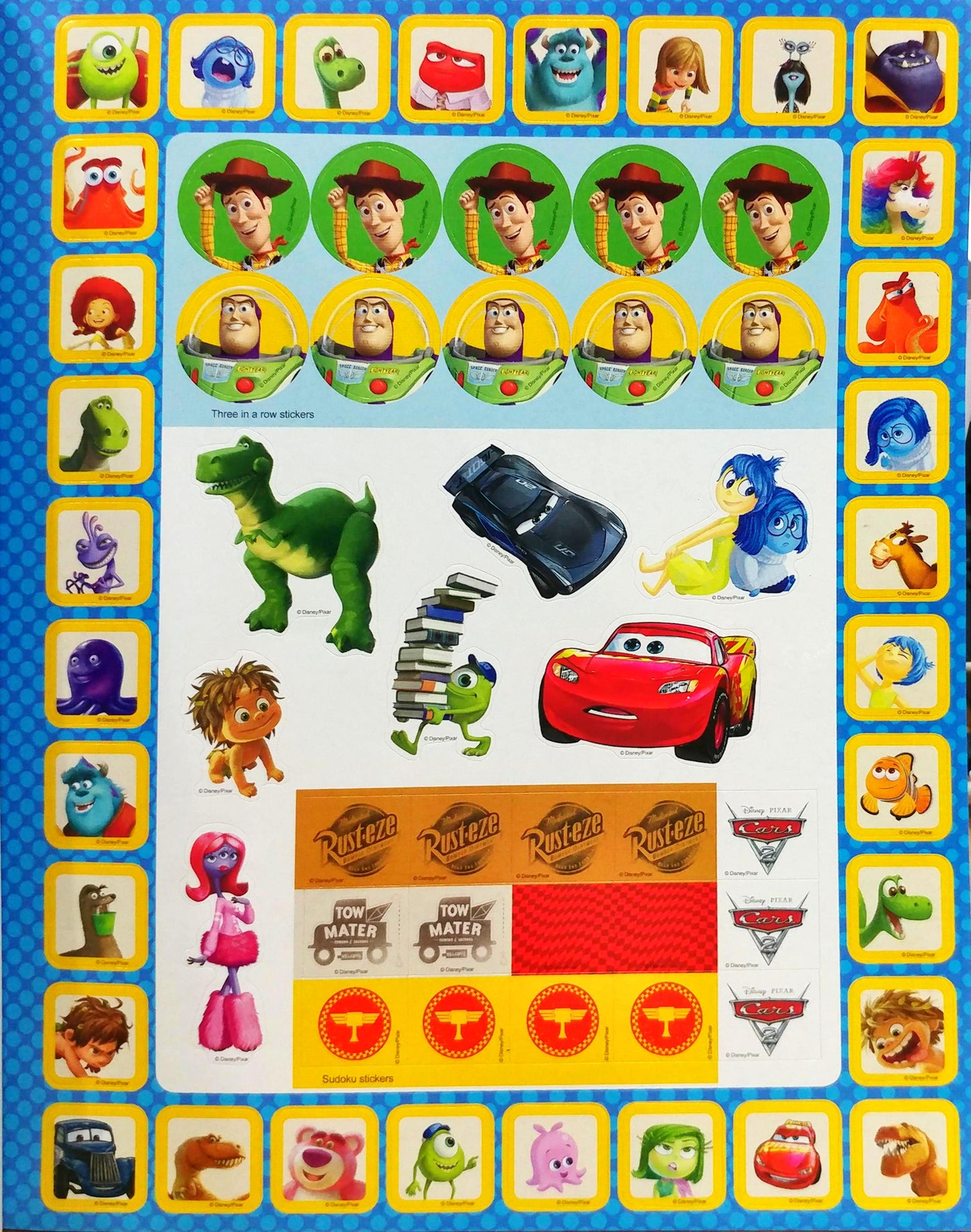 1001 Stickers: Disney Pixar