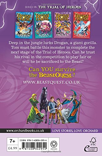 Beast Quest: Drogan the Jungle Menace (Series 18: Book 3)