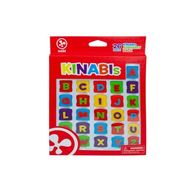 KINABIS Silicon Alphabet Letters Pack (26 pieces)