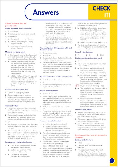 GCSE Grades 9-1: Chemistry AQA Revision Guide