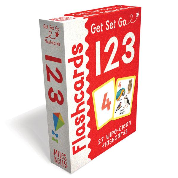 Get Set Go Flashcards: 123