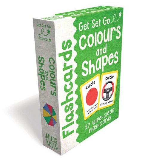 Get Set Go Flashcards: Colours and Shapes