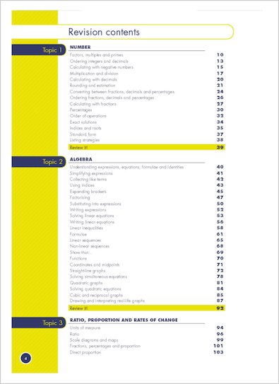 GCSE Foundation Maths Edexcel Revision and Exam Practice