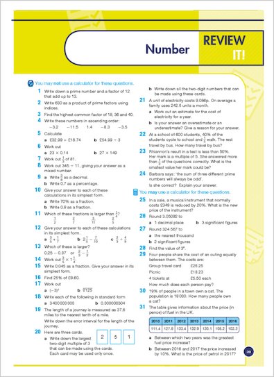 GCSE Foundation Maths Edexcel Revision and Exam Practice