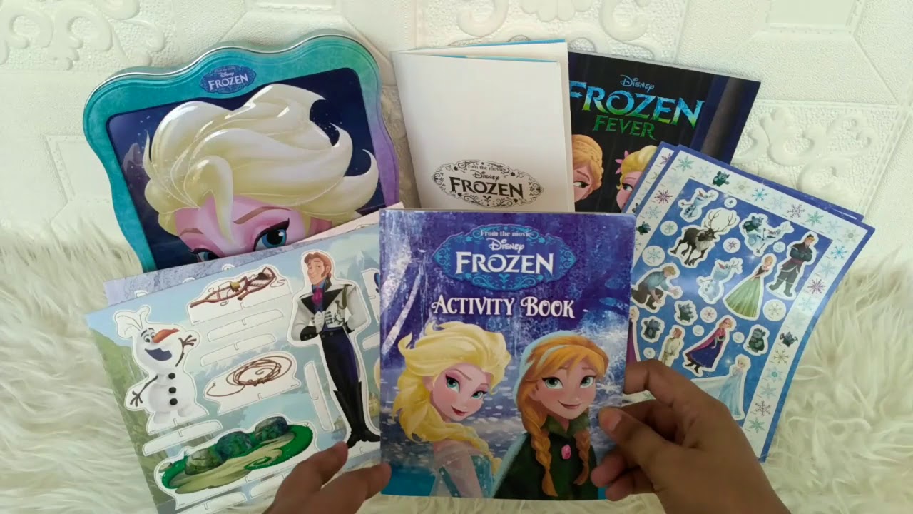 Frozen Deluxe Collectible Activity Tin