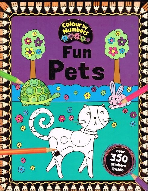 Colour by Numbers: Fun Pets