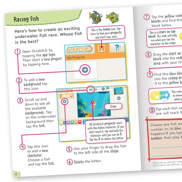 Get Set Go: Coding ScratchJr: 4 Book Set