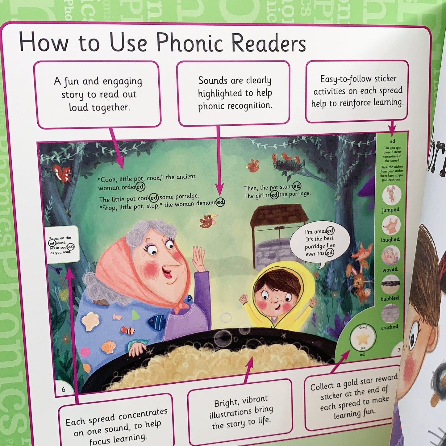 The Magic Porridge Pot (Phonic Readers: Level 3)