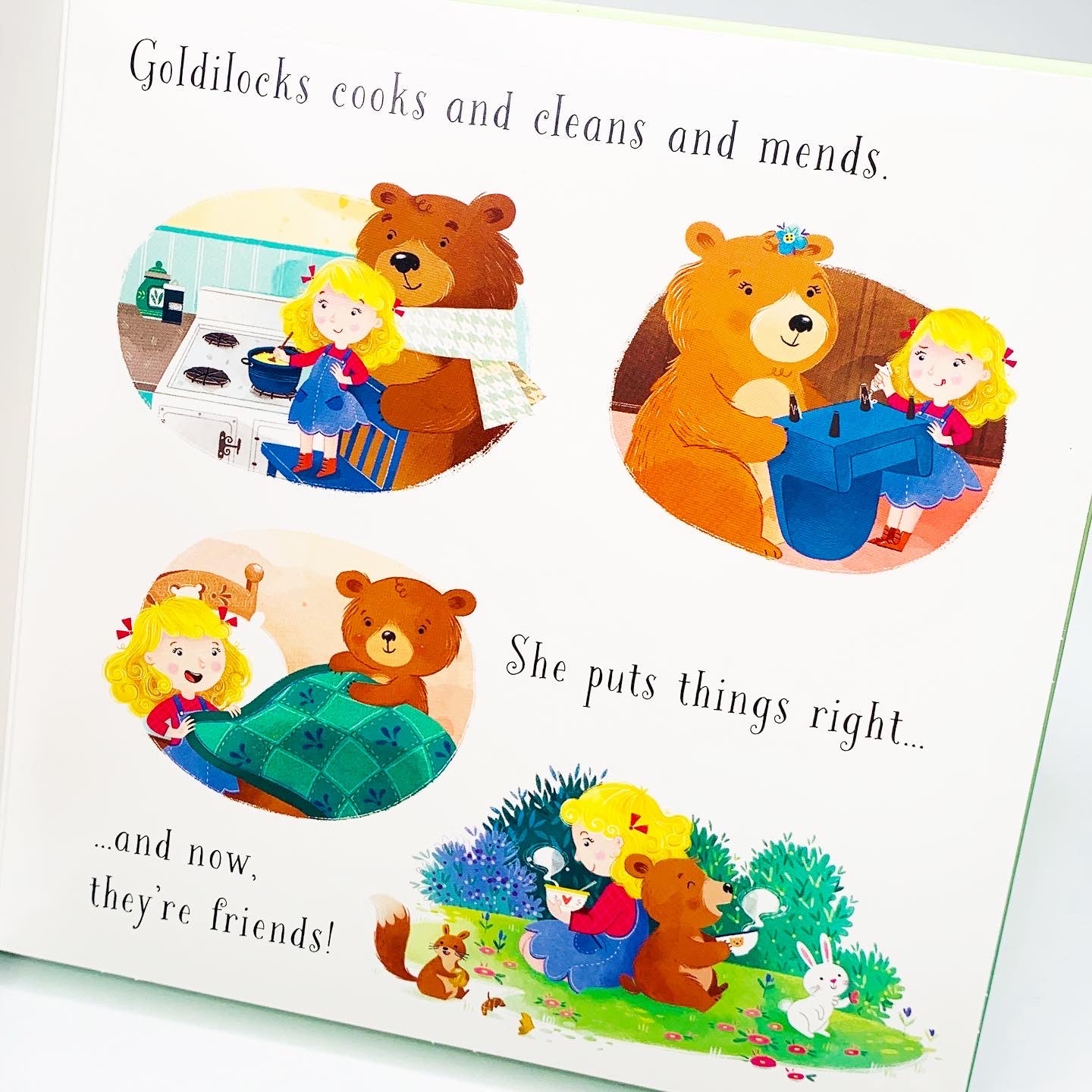 Usborne Listen and Read: Goldilocks and the Three Bears