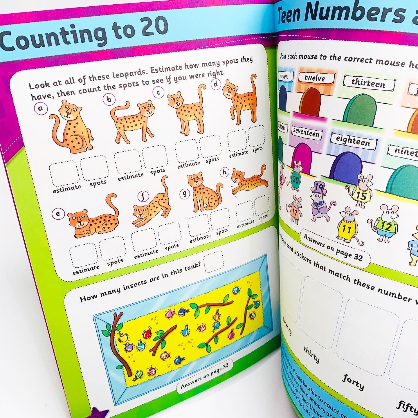 Leap Ahead Workbook: Maths Ages 5-6