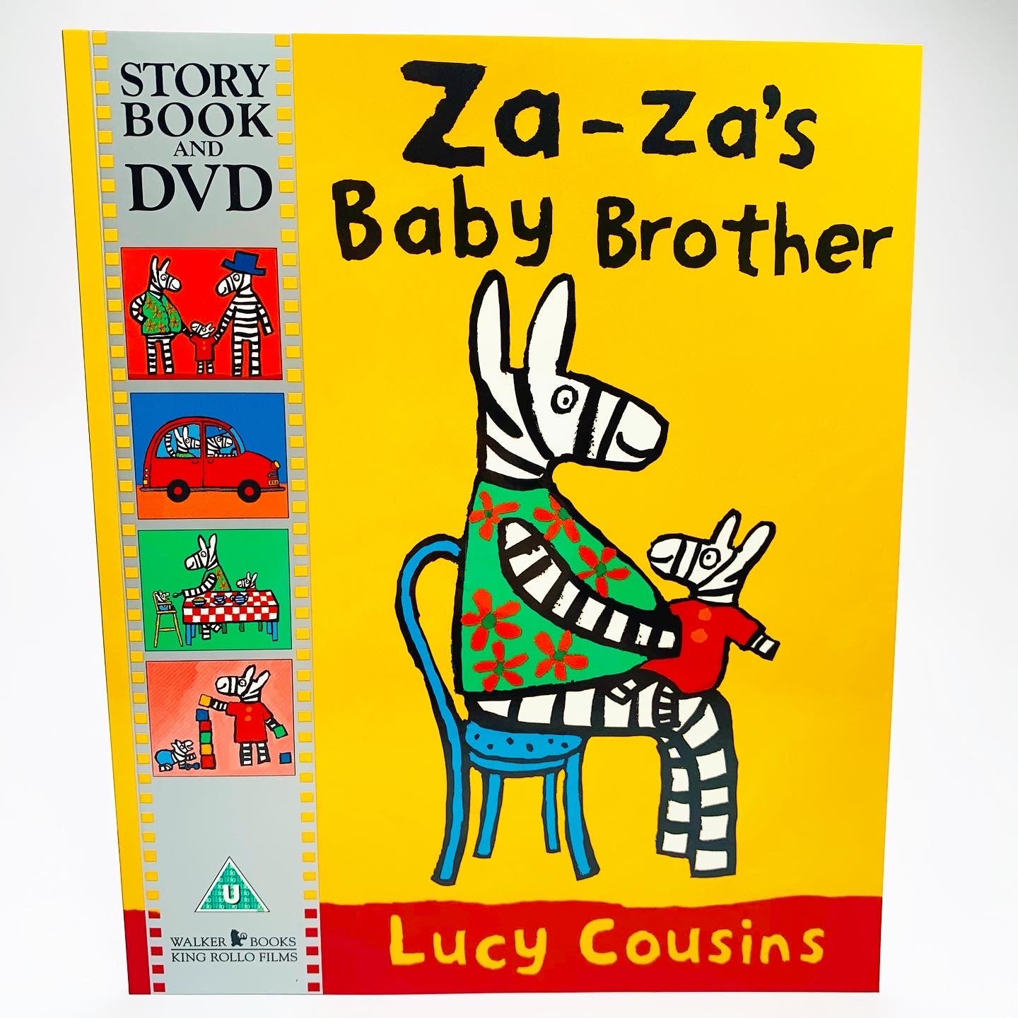 Za-Za's Baby Brother: Book & DVD