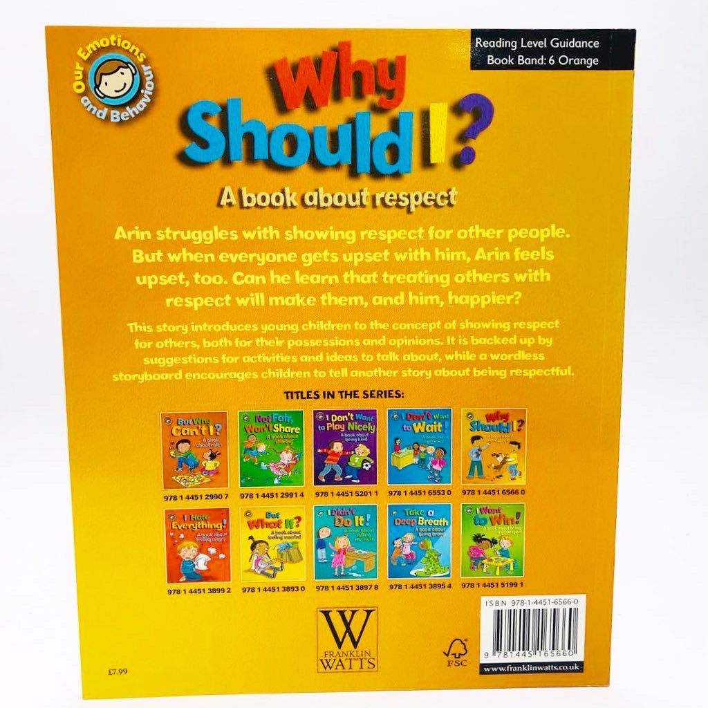 Why Should I? A book about respect