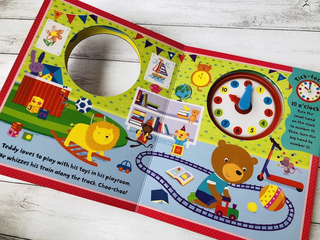 Tick-Tock Clock Book: Learning to Tell Time Together