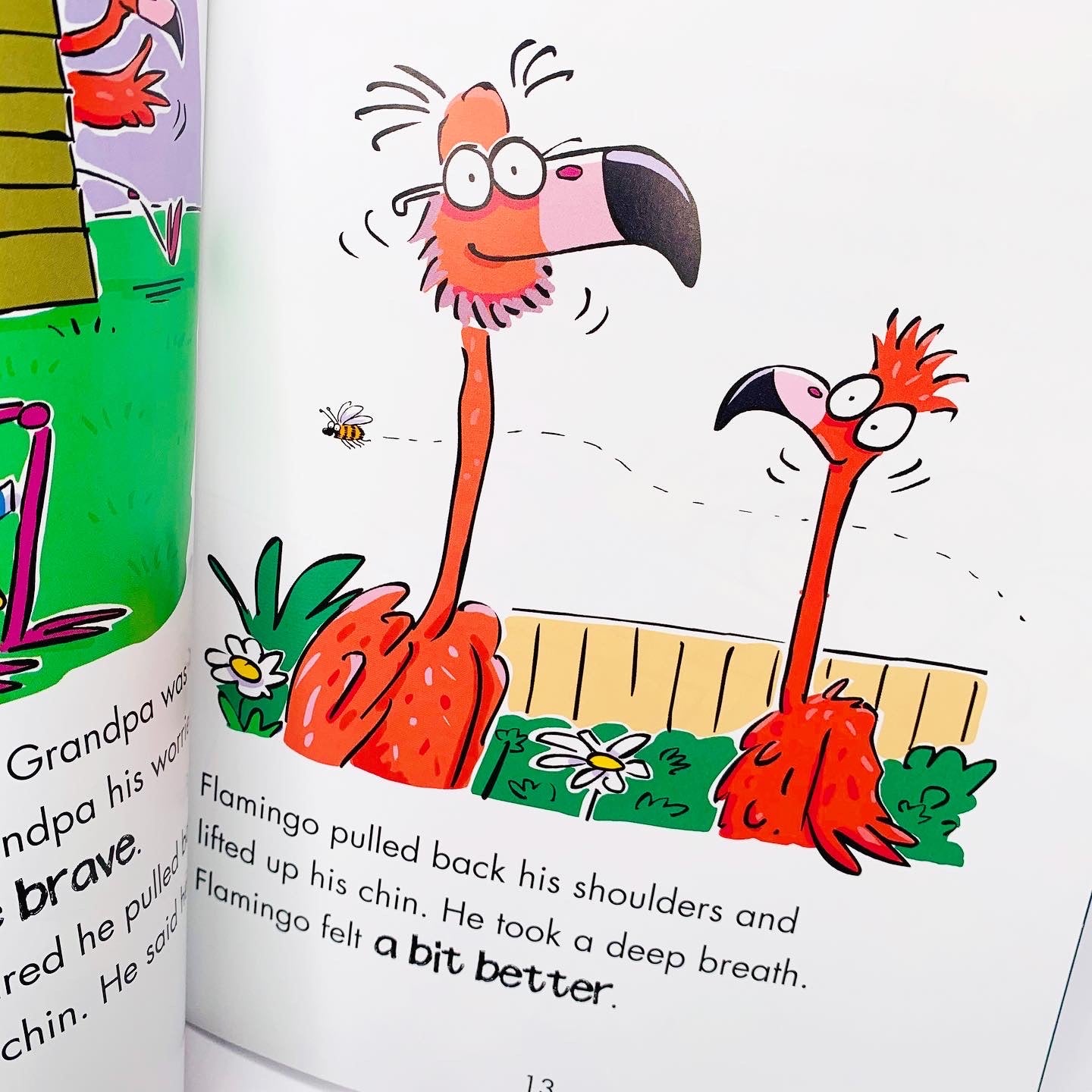 Behaviour Matters: Flamingo is Brave: A book about feeling scared