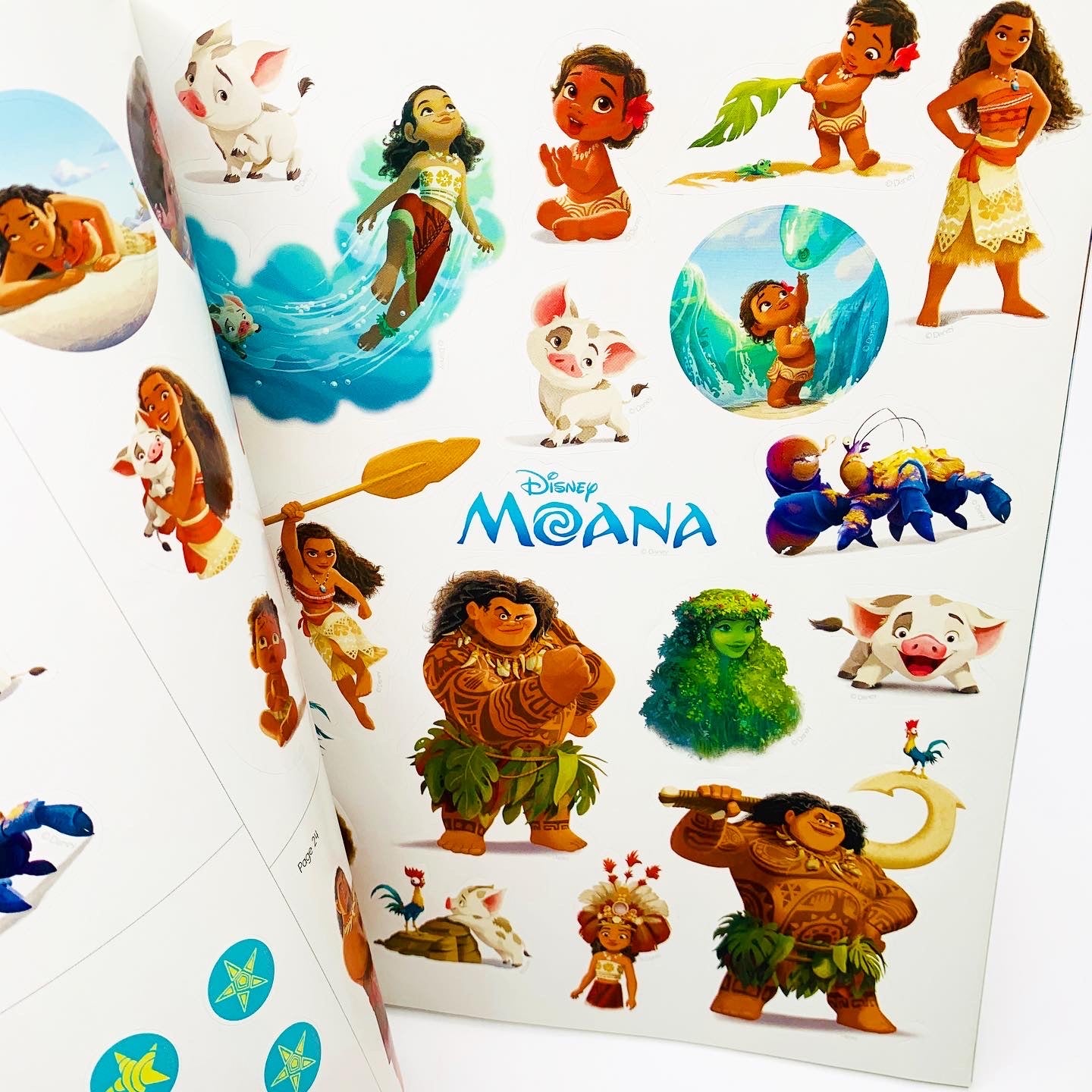 Disney Learning: Moana English Practice (Ages 5-6)