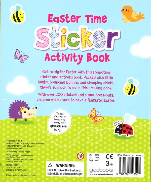 Easter Time Sticker Activity Book