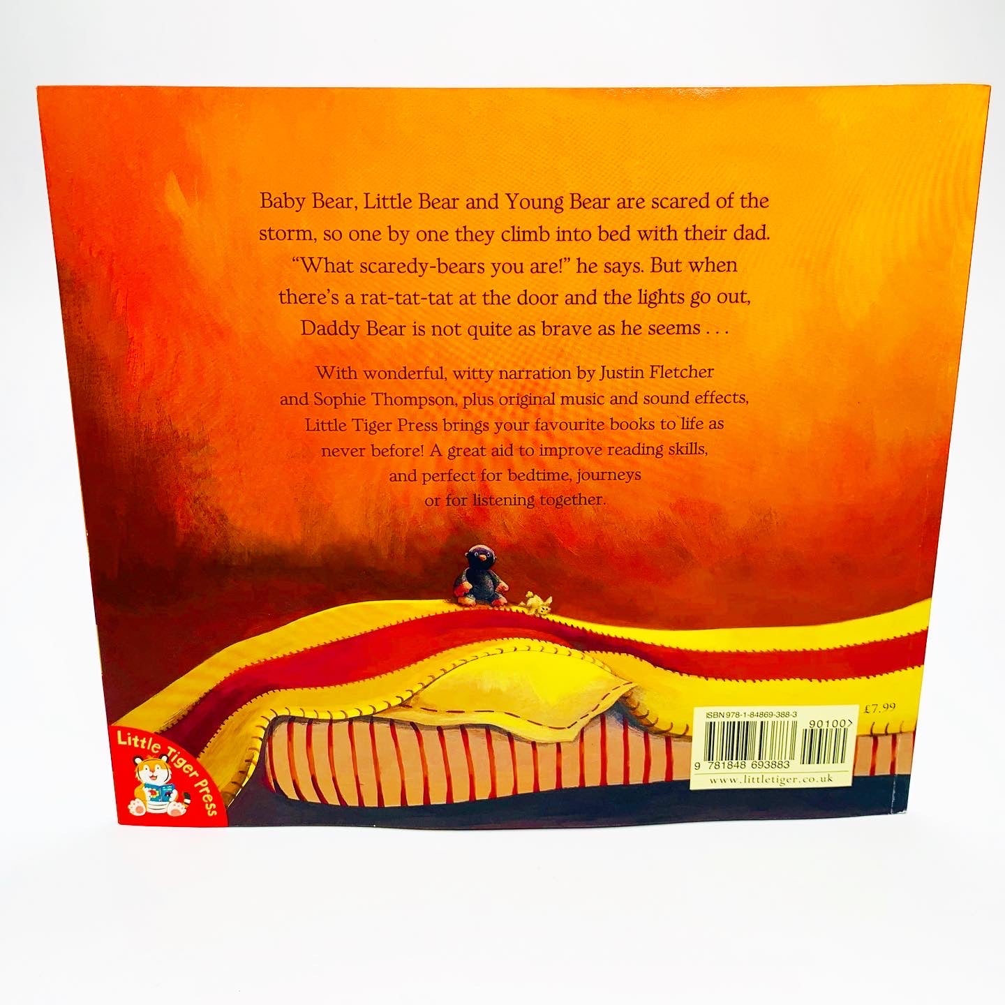 The Bears in the Bed and the Great Big Storm: Picture Book and CD