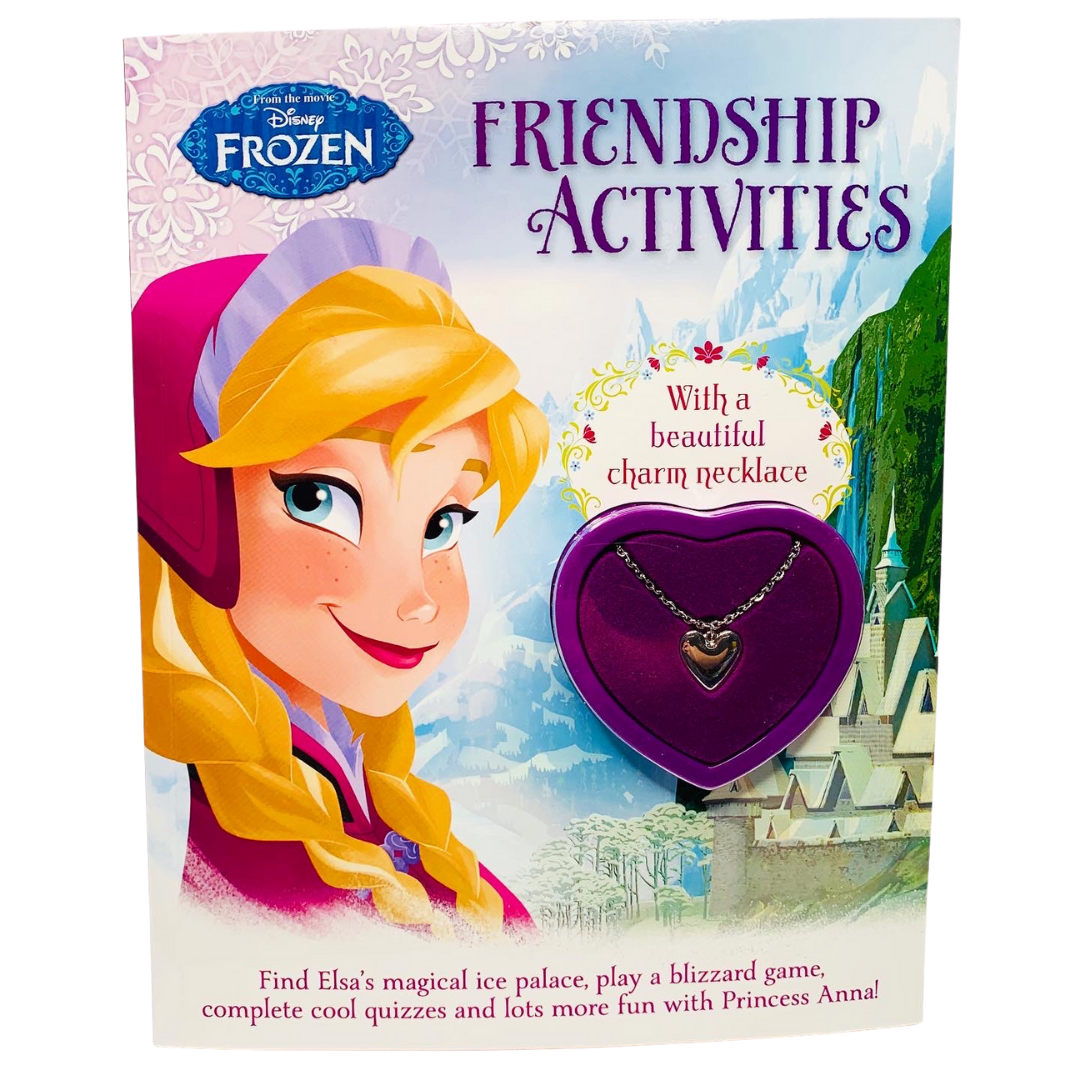 Disney Frozen Friendship Activities with Beautiful Charm Necklace