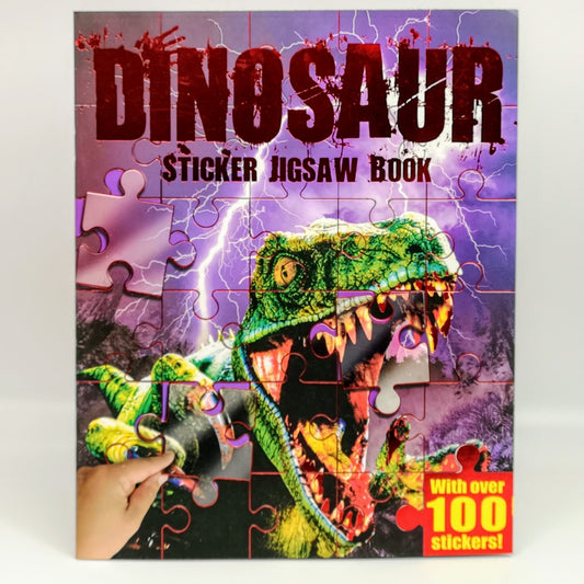 Dinosaur Sticker Jigsaw Book