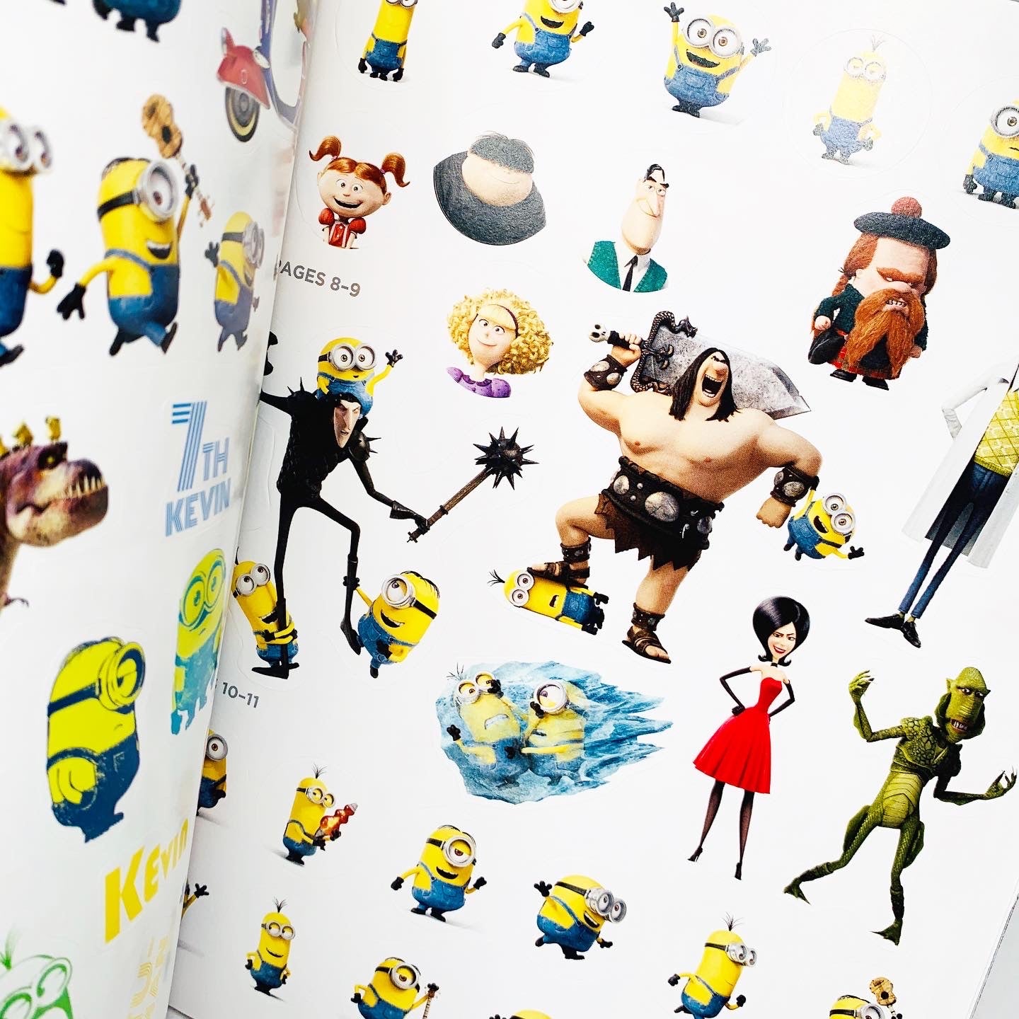 Minions: The Road to Villain-Con Sticker Book