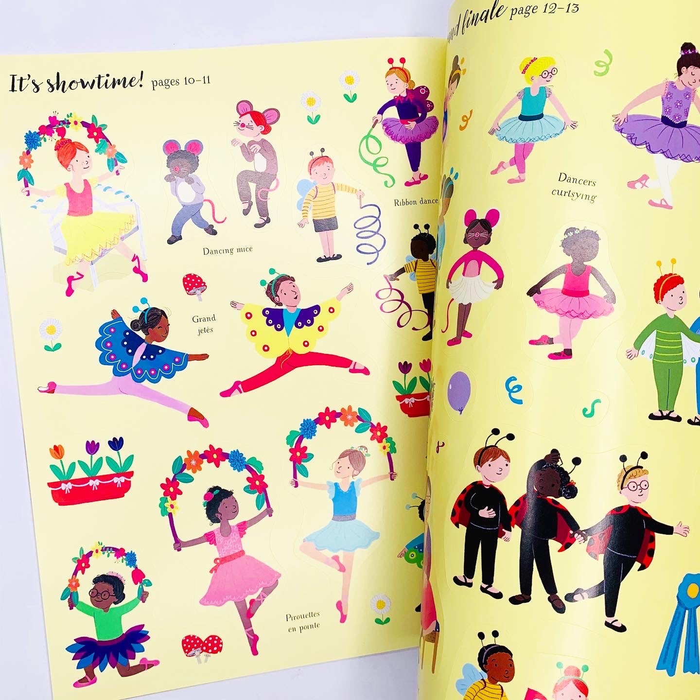 Usborne First Sticker Book Ballet Show