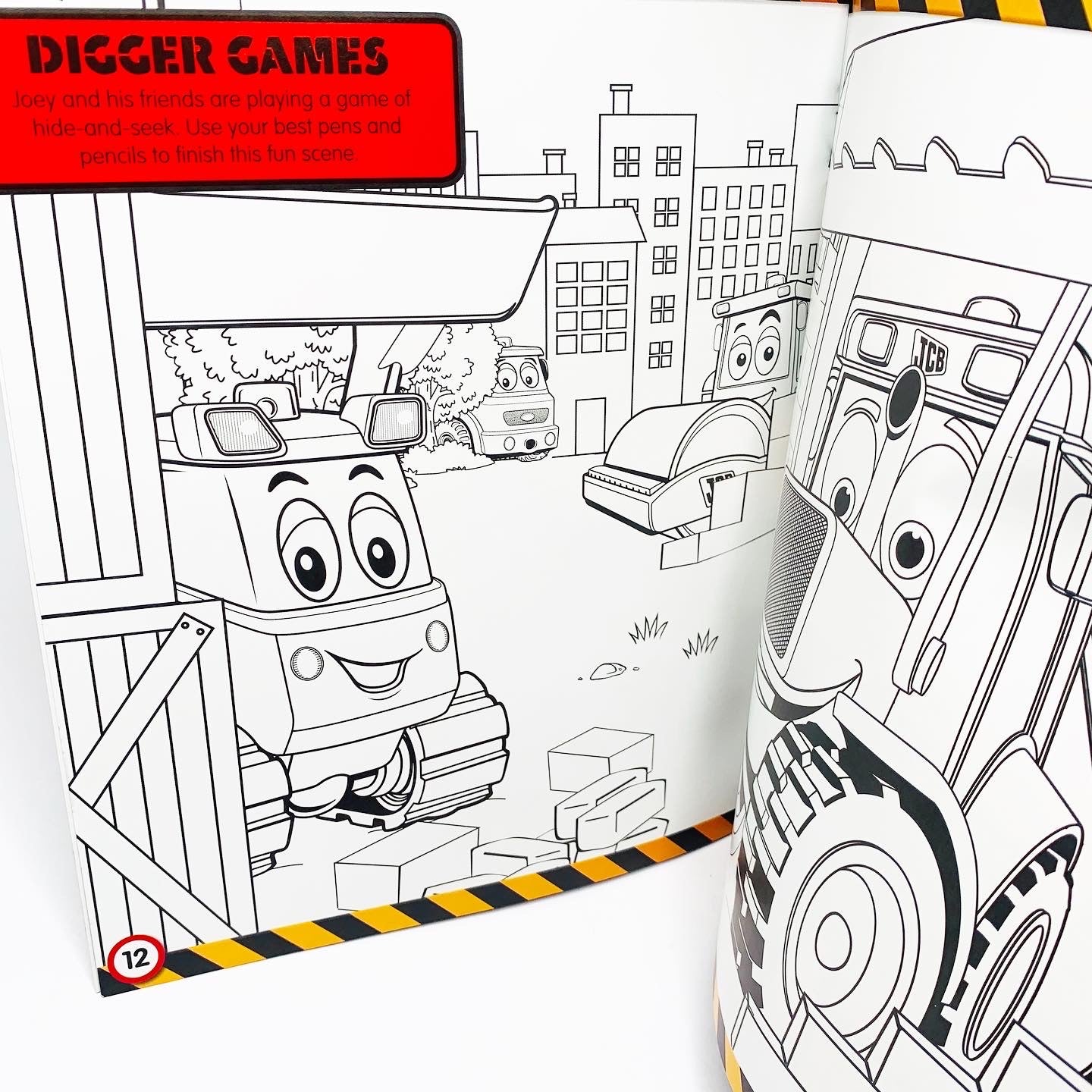 Digger Zone Sticker and Activity Book