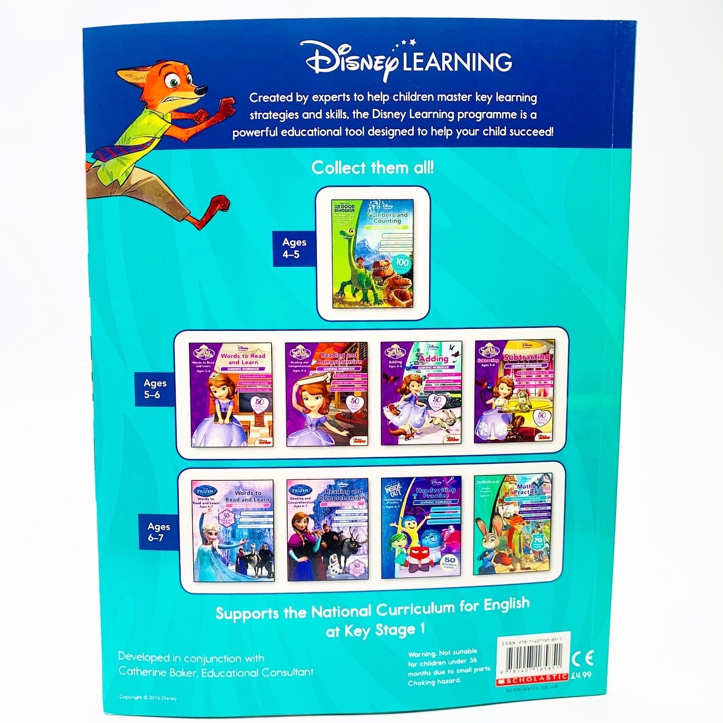 Disney Learning: Zootropolis English Vocabulary (Ages 6-7)