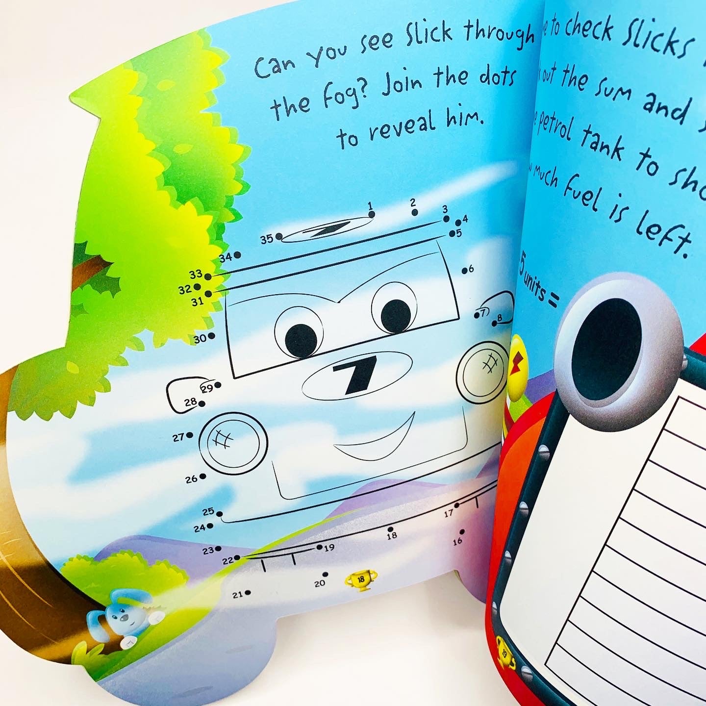 Racing With Slick: Activities, Colouring, and Stickers