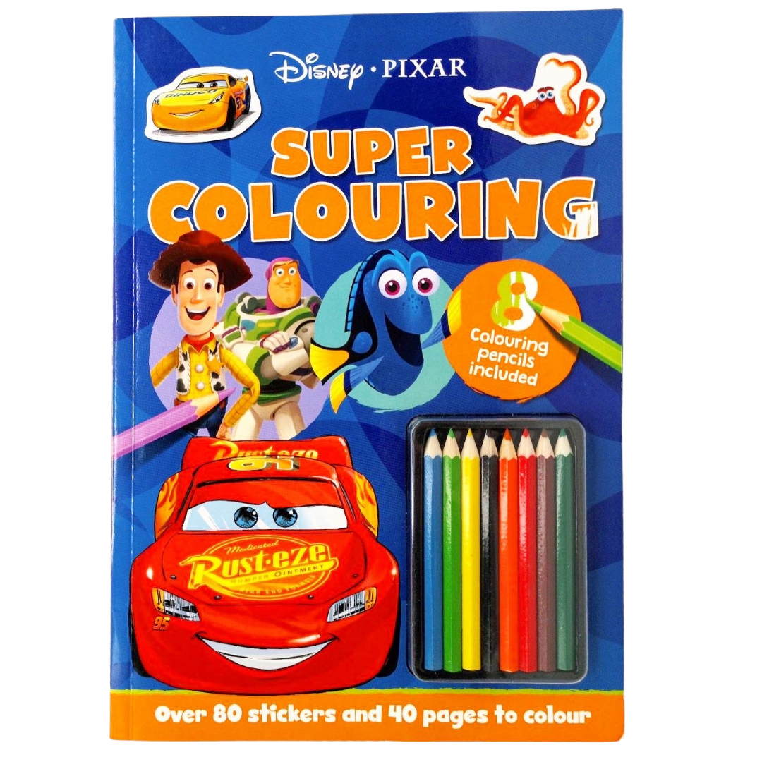 Disney Pixar Super Colouring