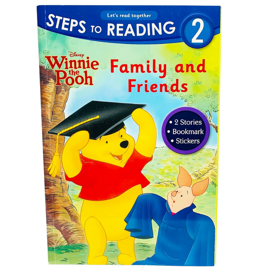 Steps to Reading: Winnie the Pooh: Family and Friends (2 stories, Bookmark, & Stickers)