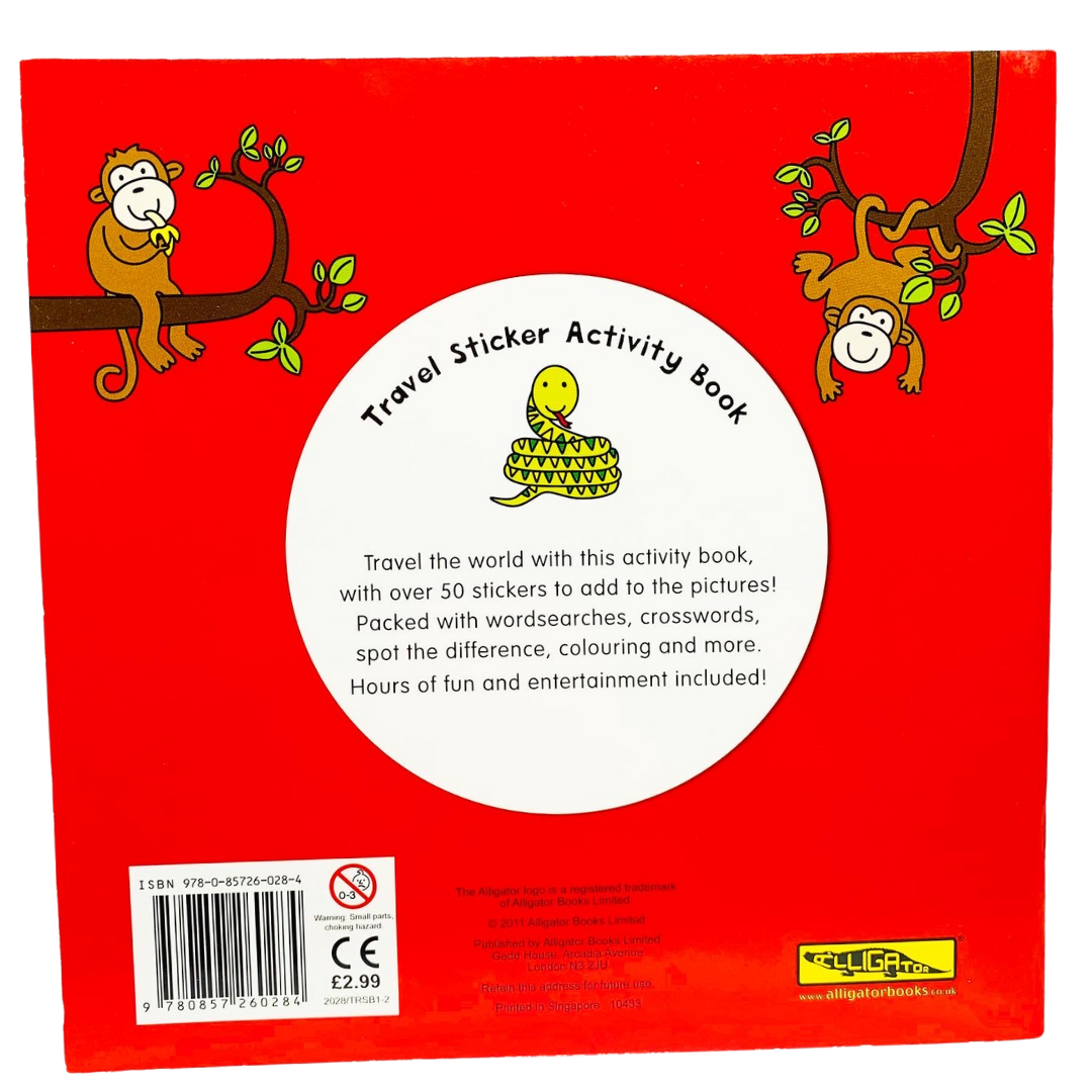 Travel Sticker Activity Book