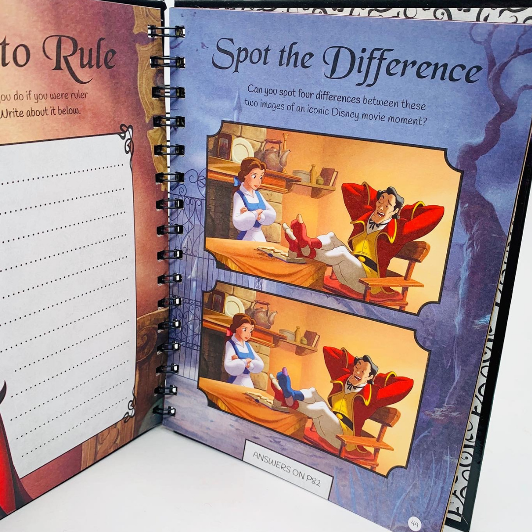 Disney Villains: Delightfully Devious Activity Journal and Pen